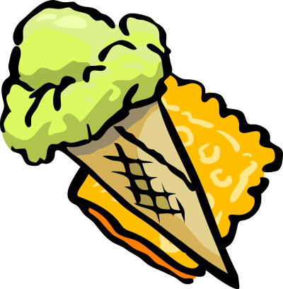 Architetto -- gelato all italiana clipart