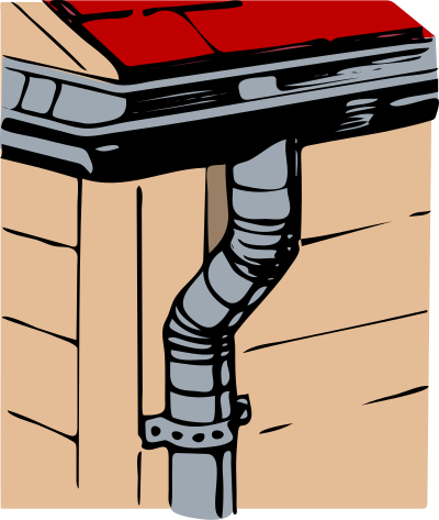 Architetto -- grondaia clipart