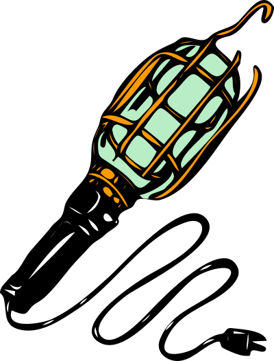 Architetto -- lampada de cantiere clipart