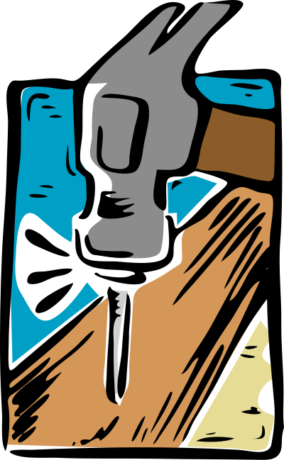 Architetto -- martellare clipart