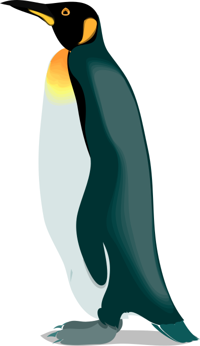 Architetto -- pinguino 4 clipart