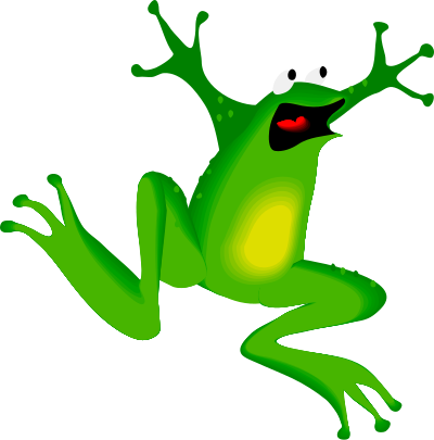 Architetto rana 01 Frog clipart