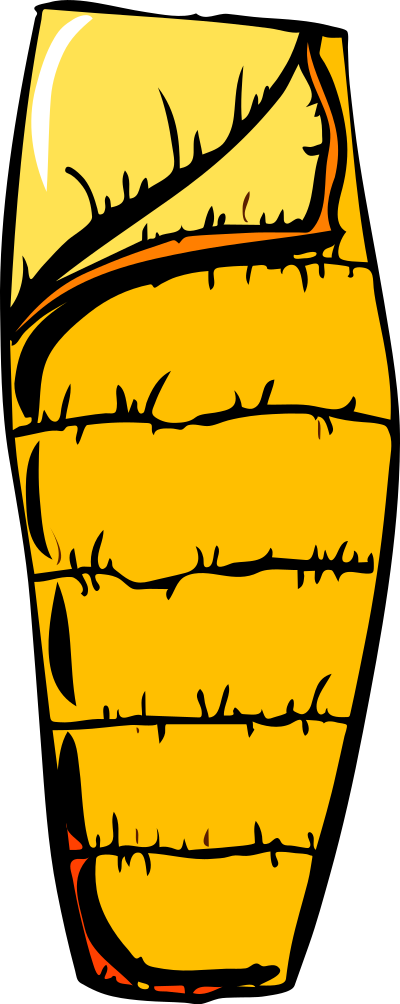 Architetto -- sacco a pelo clipart