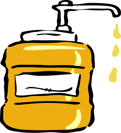Architetto -- sapone liquido clipart