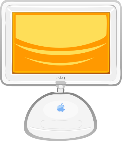Architetto -- schermo macintosh clipart