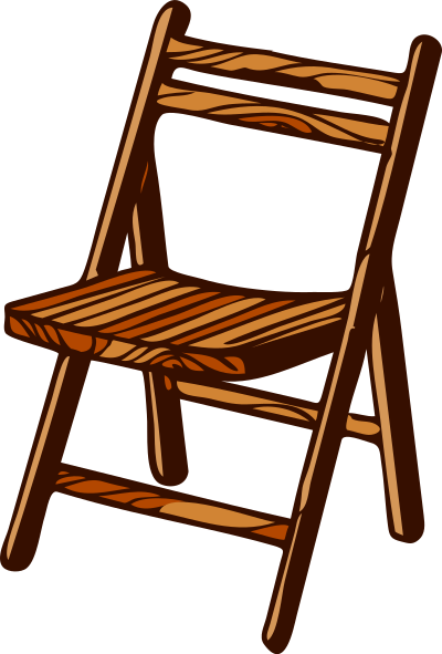Architetto -- sedia in legno clipart