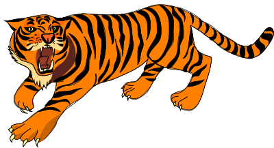 Architetto -- tigre 03 clipart