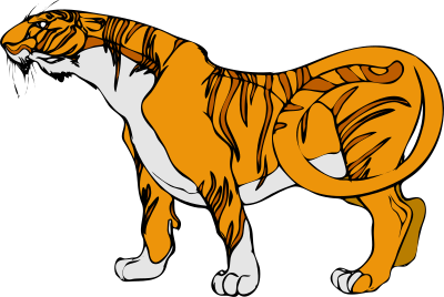 Architetto -- tigre 1 clipart