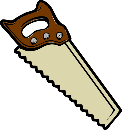 Architetto -- utensile sega clipart