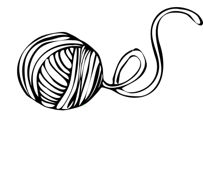 Architetto - Yarn B&W clipart