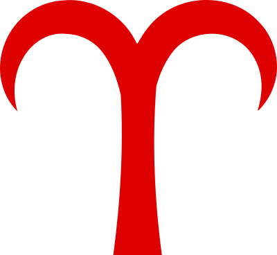 Aries symbol 2 clipart