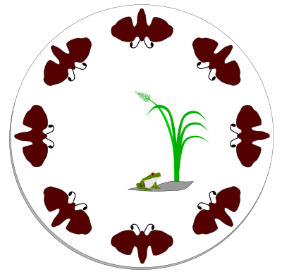 Arita Plate clipart