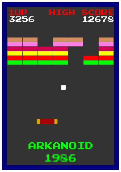 ARKANOID 1986 clipart