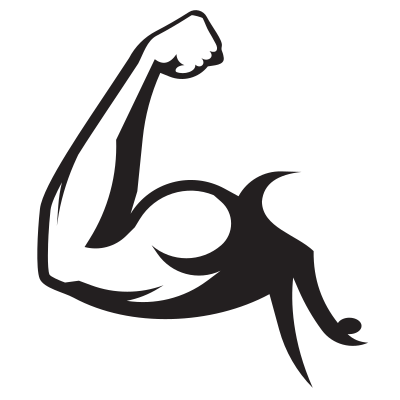 Arm muscle clipart