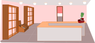 Armazem antigo - vendas clipart