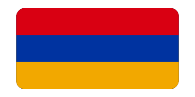 Armenia flag (bevelled) clipart