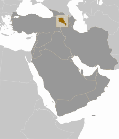 Armenia location clipart