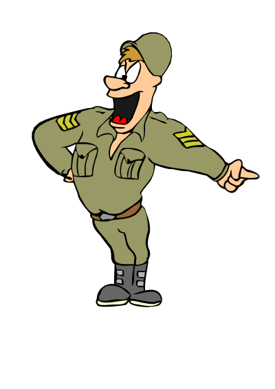 Army 3 clipart