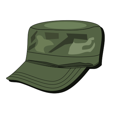 Army hat clipart