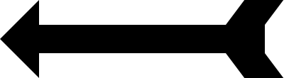 Arrow 1 Left 400 Length clipart