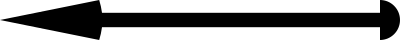 Arrow 3 Left 1000 Length clipart