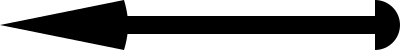 Arrow 3 Left 800 Length clipart