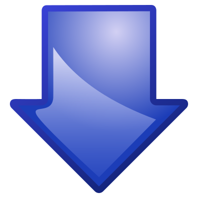 Arrow-blue-down clipart