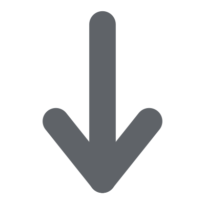 Arrow down grey clipart