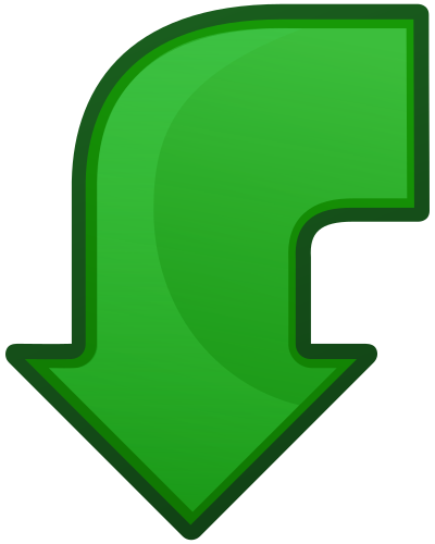 Arrow-go-back clipart