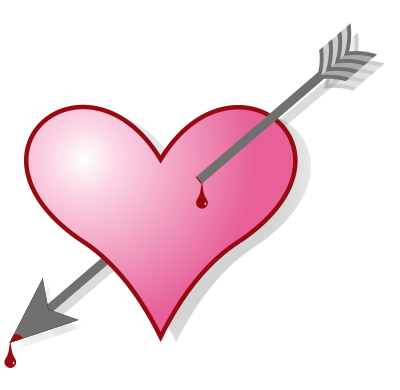 Arrow & Heart clipart