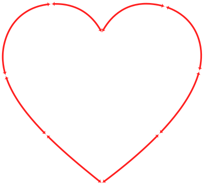 Arrow Heart 4 clipart