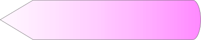 Arrow Left Magenta clipart