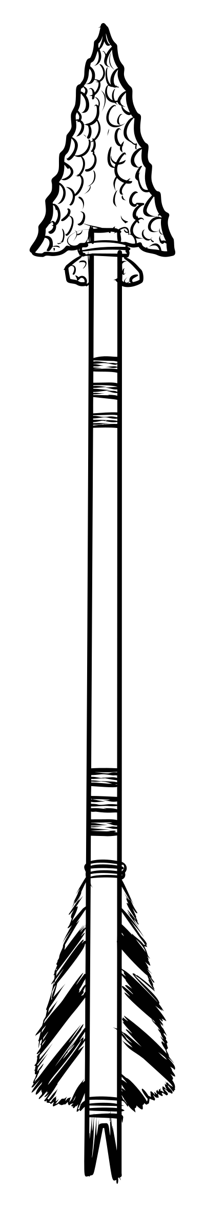 Arrow Line Art clipart