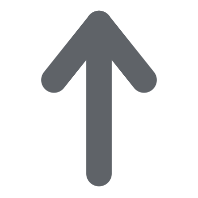 Arrow up grey clipart