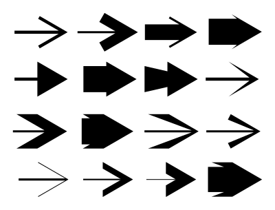 Arrows clipart