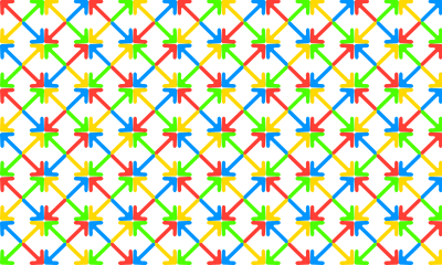 Arrows pattern clipart