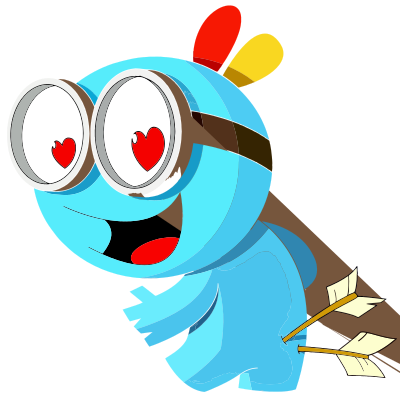 Arrows To The Gluteus Means Love clipart