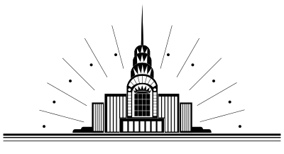 Art Deco City No. 2 clipart