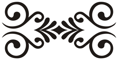 Art Deco Style Divider 3 clipart
