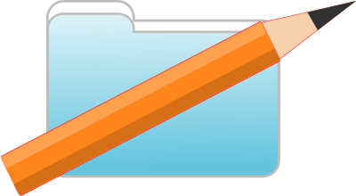 Art Folder Icon clipart