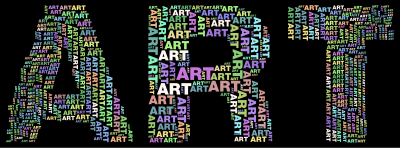 Art Fractal Typography clipart