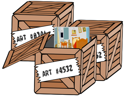 Art in Storage clipart