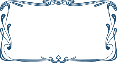 Art Nouveau Frame clipart