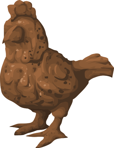 Artifact Chicken Brick clipart