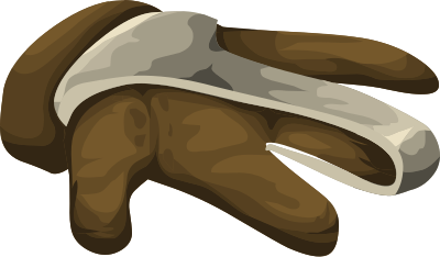 Artifact Glove Metal Finger clipart