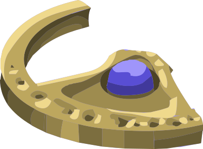 Artifact Magical Pendant Piece3 clipart