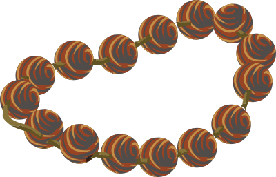 Artifact Necklace Redtigereye clipart