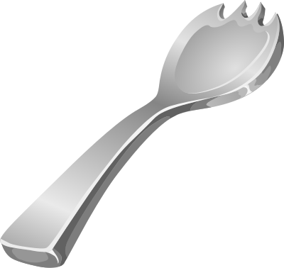 Artifact Platinumium Spork clipart