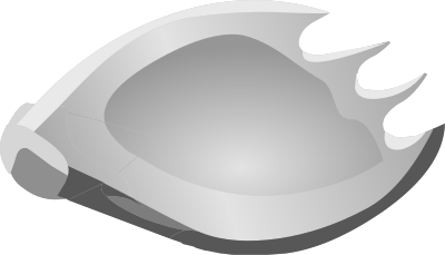 Artifact Platinumium Spork Piece2 clipart