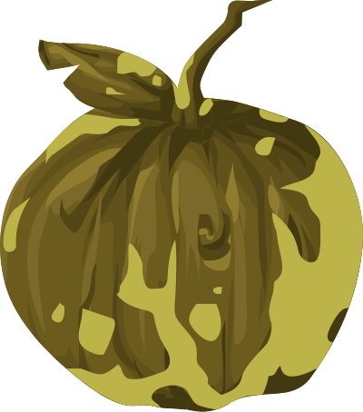 Artifact Wooden Apple clipart